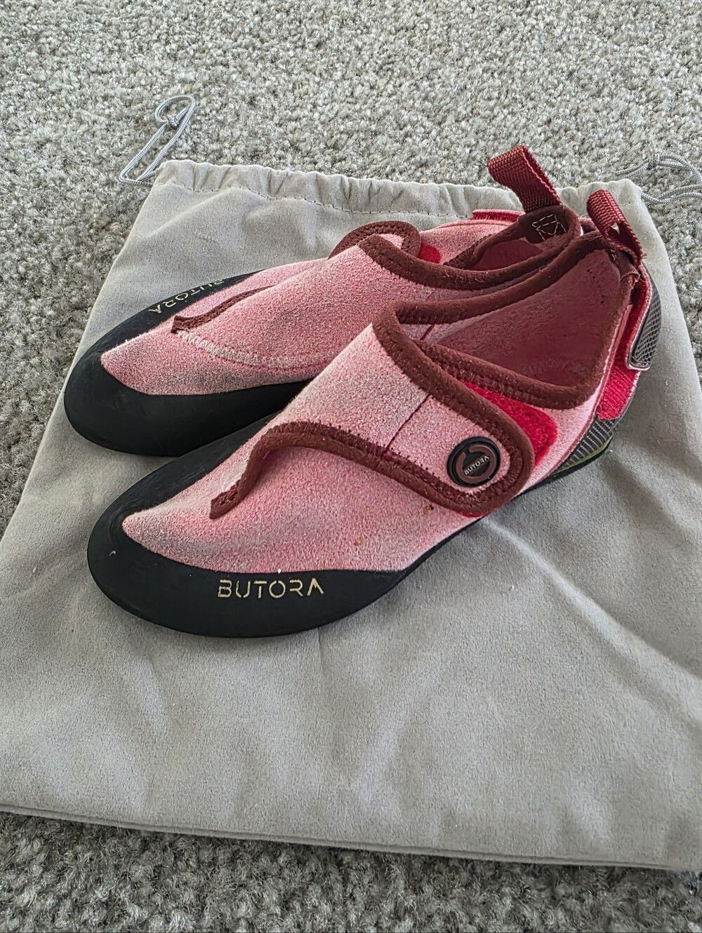 Butora Brava Youth climbing shoes Pink Size 2